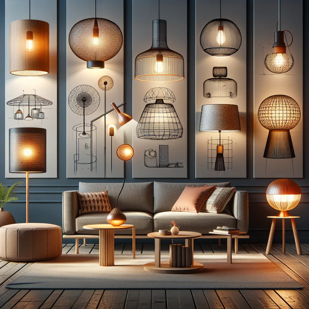 5 Nowoczesnych Lamp do Salonyu, Które Odświeżą Twoje Wnętrza