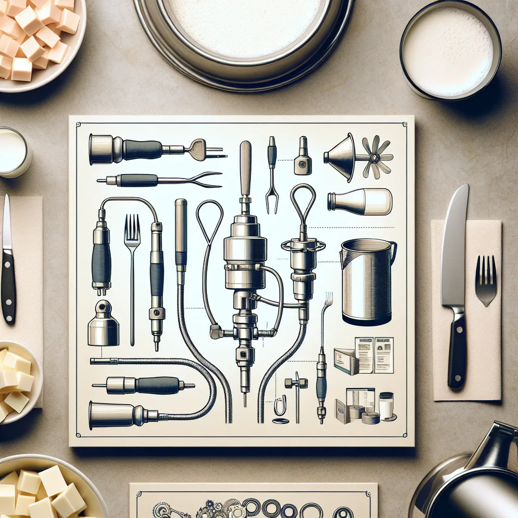 Czystość kluczem w gastronomii – części zamienne i porady czyszczenia wężyka do mleka