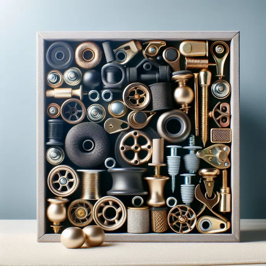 Akcesoria, które zmieniają wnętrza: od przelotek po kółka meblowe